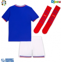 Francuska Domaci Dres za djecu EP 2024 Kratak Rukav (+ Kratke hlače)